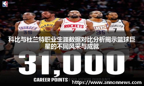 科比与杜兰特职业生涯数据对比分析揭示篮球巨星的不同风采与成就